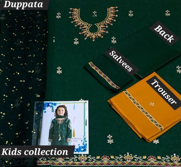 Lameesa kids Dark green - Image 2
