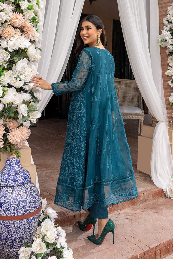 Lameesa Arosa frock set blends regal embroidery - Image 3