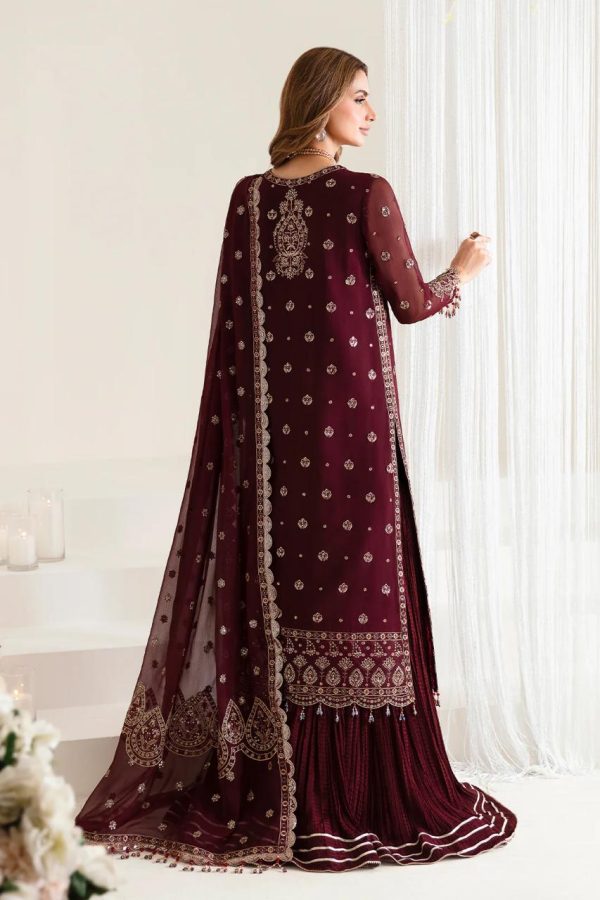 Lameesa Sequence Embroidery with handwork detail - Image 2