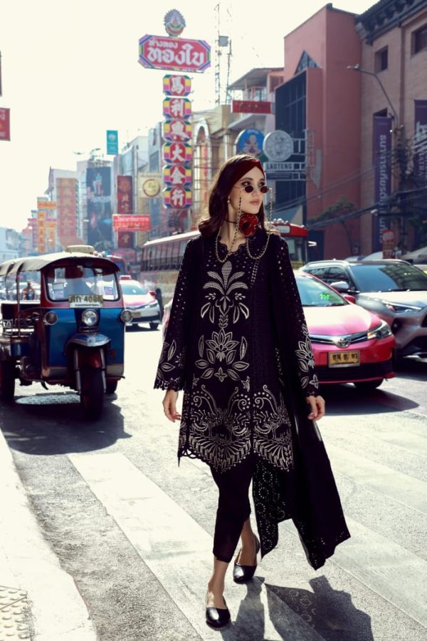 Lameesa Fully Heavy Embroidered Black