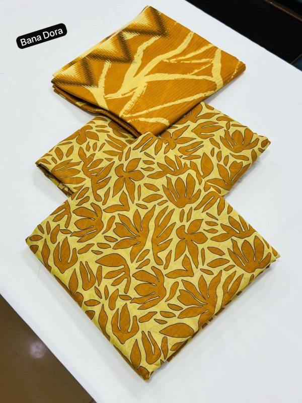 Lameesa Printed – Signature Bana Dora harvest gold