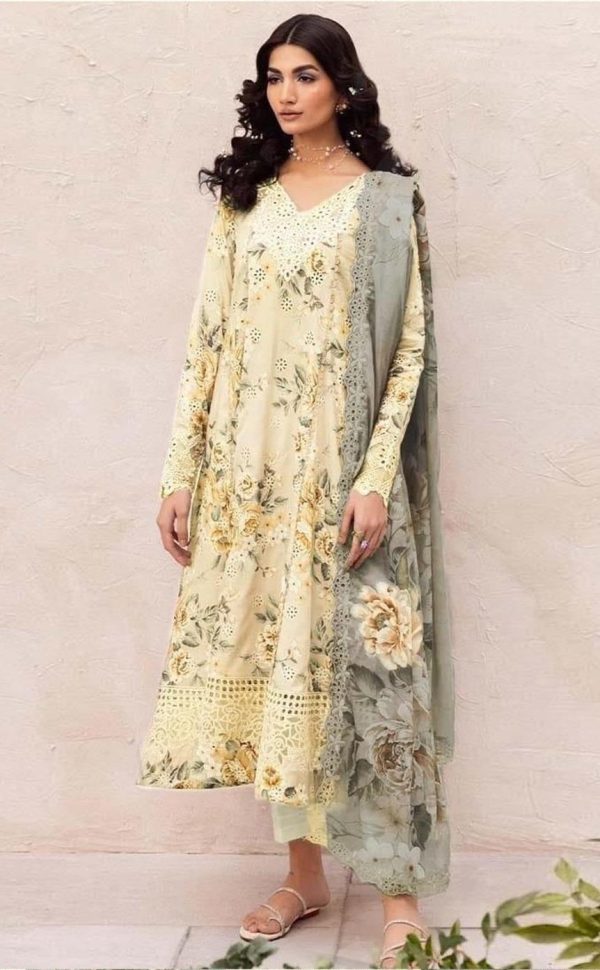 Lameesa Daily & festive Wear Lawn Collection jasmine