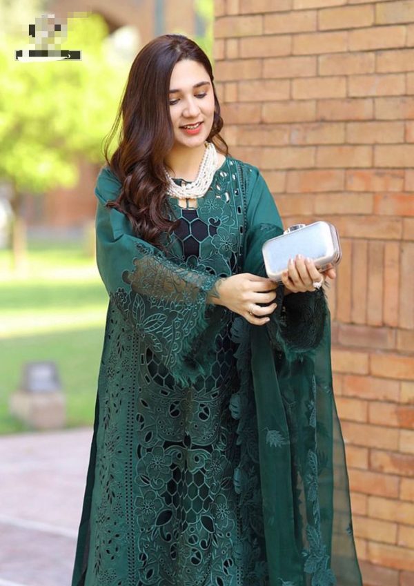 Lameesa Chikan Kari masterpiece – a sophisticated fusion of tradition and style. - Image 2