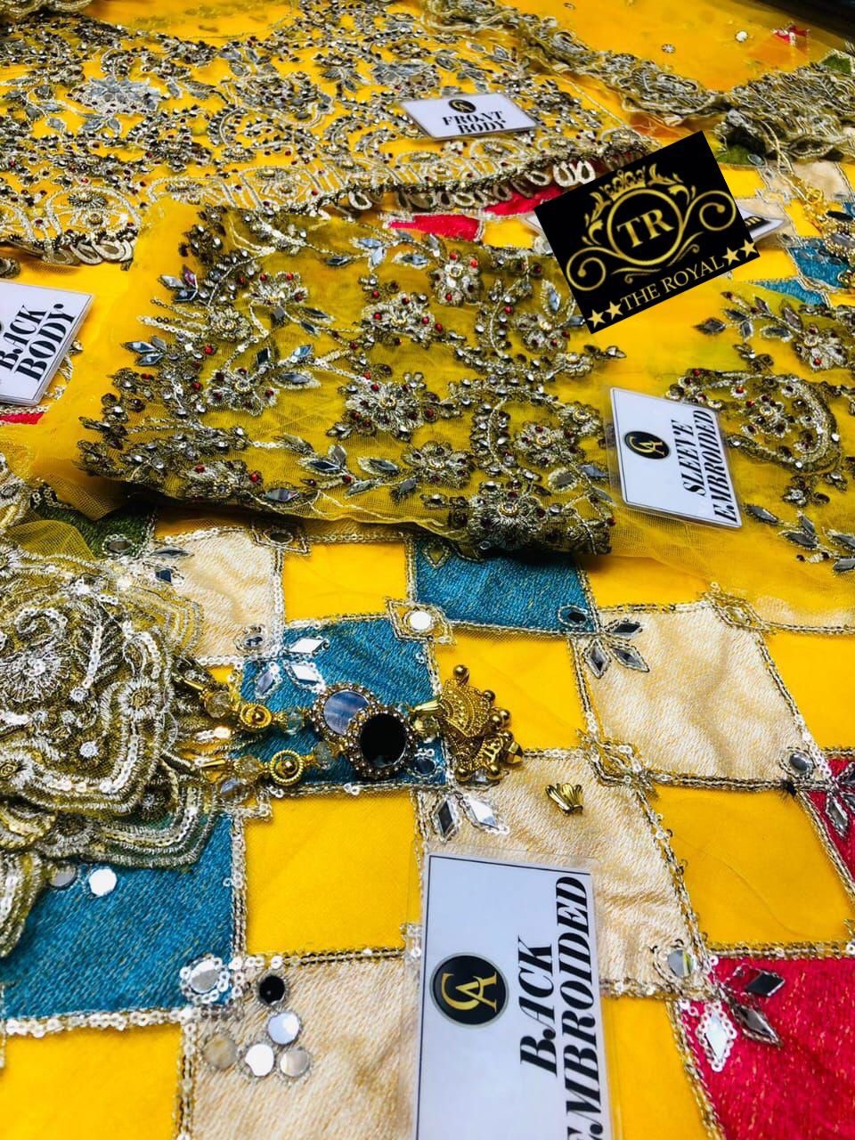 Festive and Bridal, Mayo Collection with detail work - Image 3