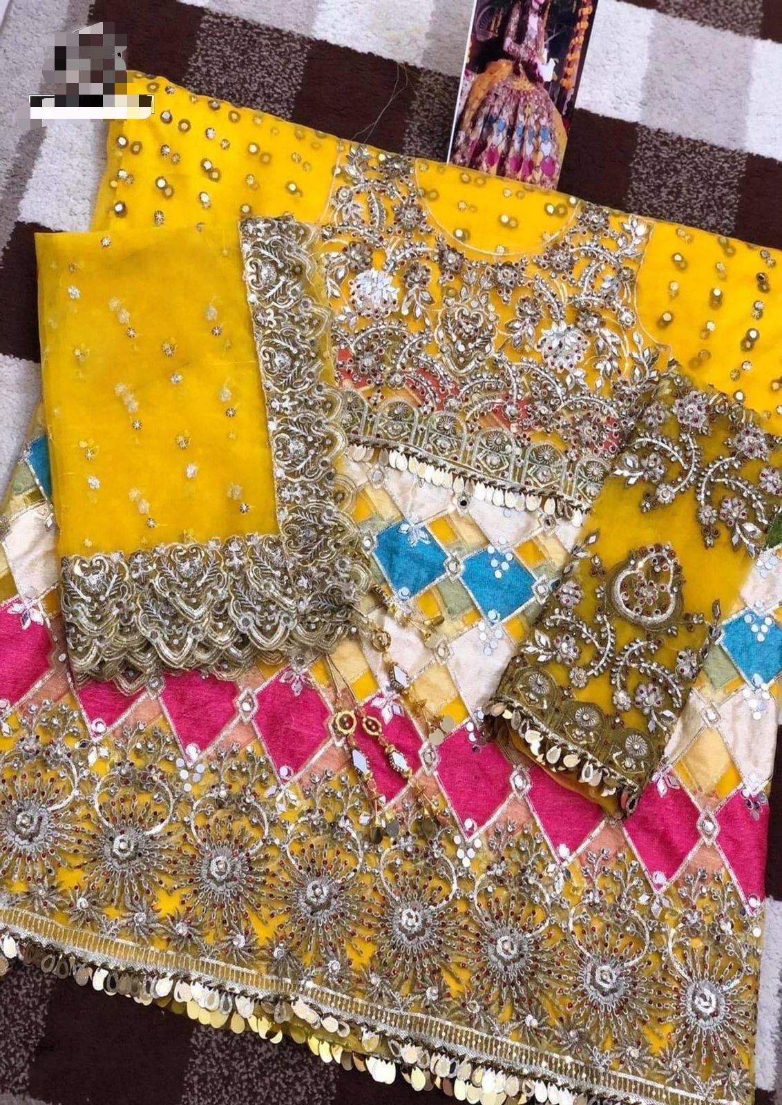 Festive and Bridal, Mayo Collection with detail work - Image 5